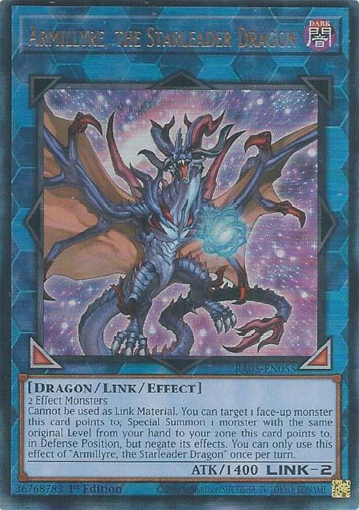 Armillyre, the Starleader Dragon (Ultimate Rare) [RA05-EN055] Ultimate Rare | Exor Games Summserside