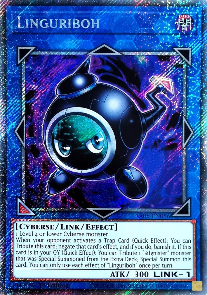 Linguriboh (Platinum Secret Rare) [RA05-EN056] Platinum Secret Rare | Exor Games Summserside