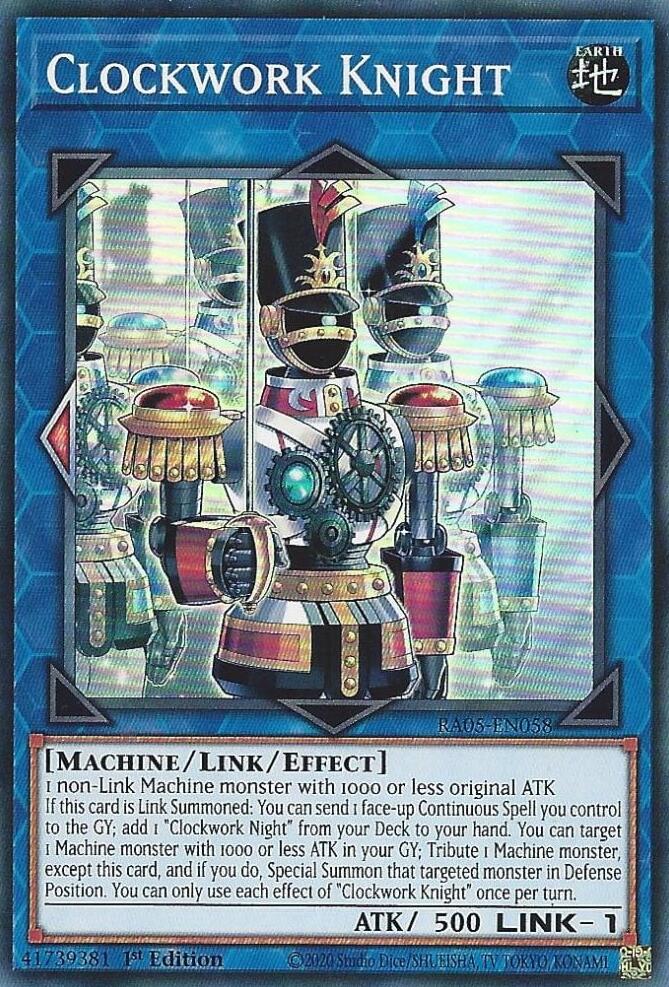 Clockwork Knight [RA05-EN058] Super Rare | Exor Games Summserside