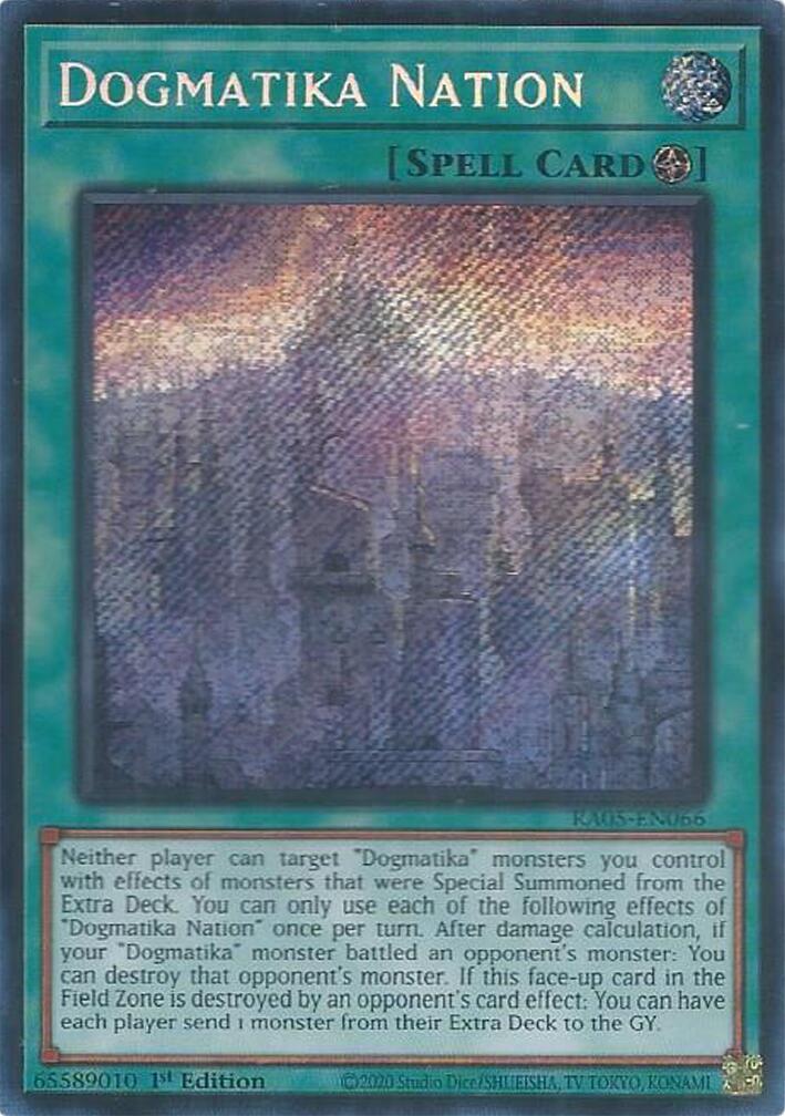 Dogmatika Nation (Secret Rare) [RA05-EN066] Secret Rare | Exor Games Summserside