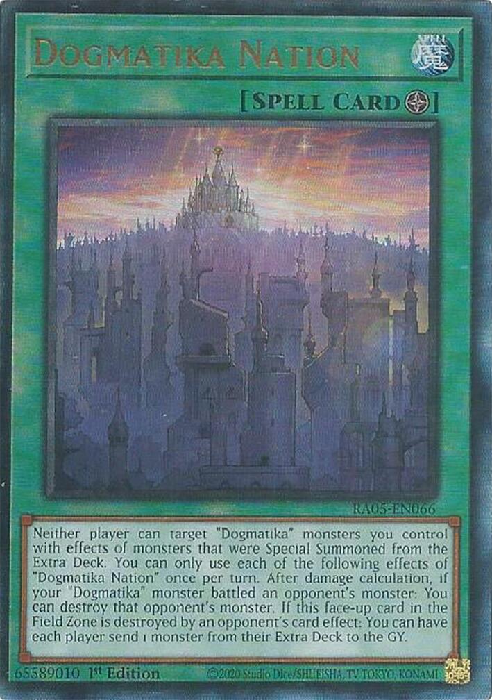 Dogmatika Nation (Ultimate Rare) [RA05-EN066] Ultimate Rare | Exor Games Summserside