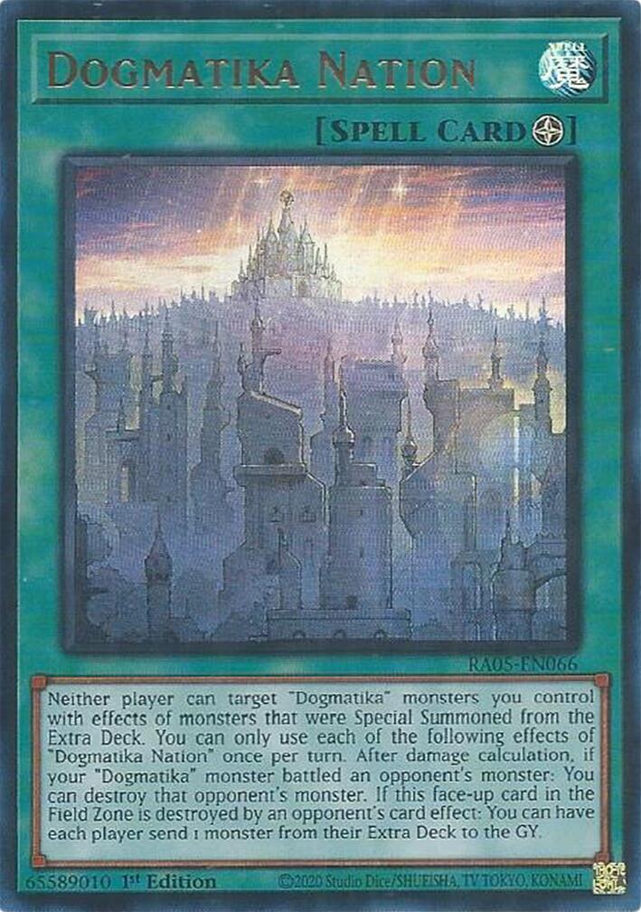 Dogmatika Nation (Ultra Rare) [RA05-EN066] Ultra Rare | Exor Games Summserside