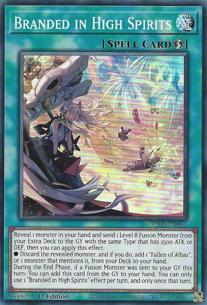 Branded in High Spirits [RA05-EN067] Super Rare | Exor Games Summserside