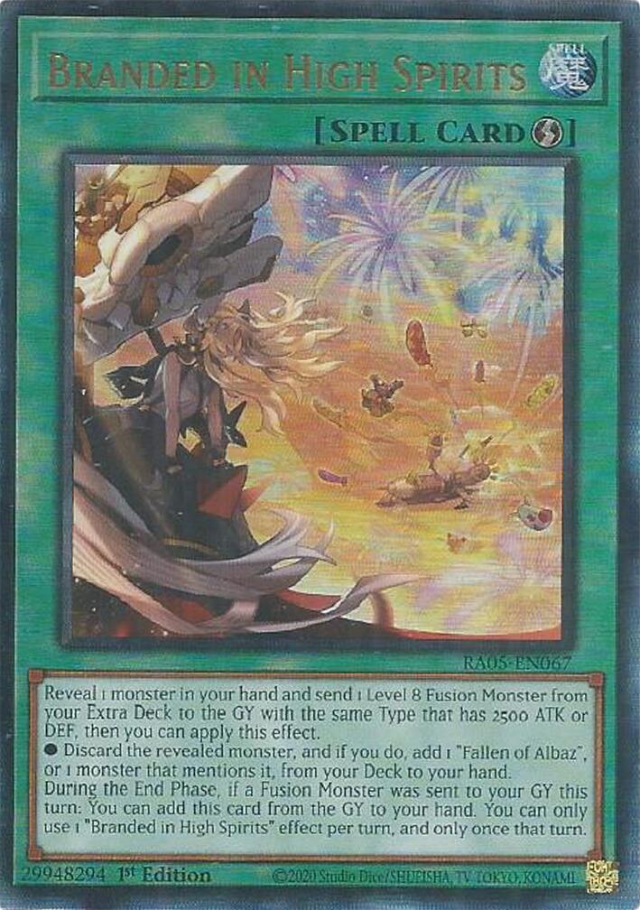 Branded in High Spirits (Ultimate Rare) [RA05-EN067] Ultimate Rare | Exor Games Summserside
