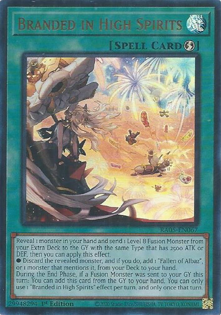Branded in High Spirits (Ultra Rare) [RA05-EN067] Ultra Rare | Exor Games Summserside