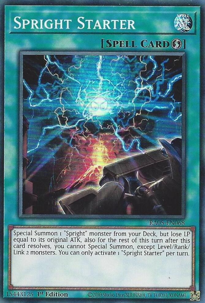 Spright Starter [RA05-EN068] Super Rare | Exor Games Summserside