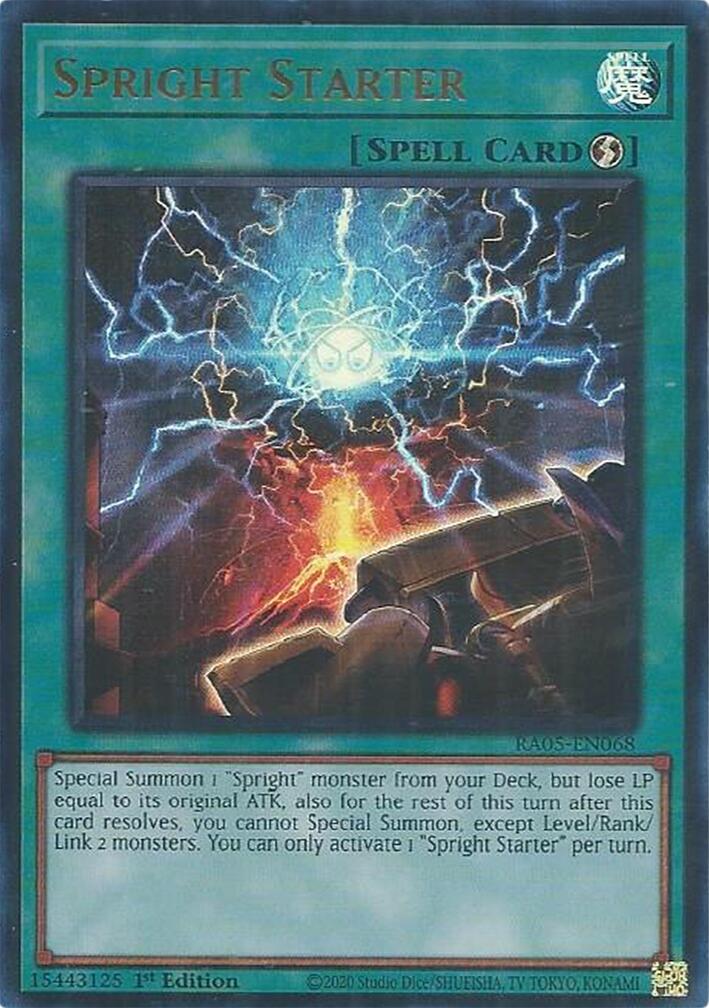 Spright Starter (Ultra Rare) [RA05-EN068] Ultra Rare | Exor Games Summserside