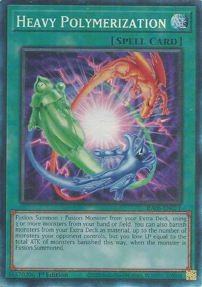 Heavy Polymerization (Collector's Rare) [RA05-EN071] Collector's Rare | Exor Games Summserside