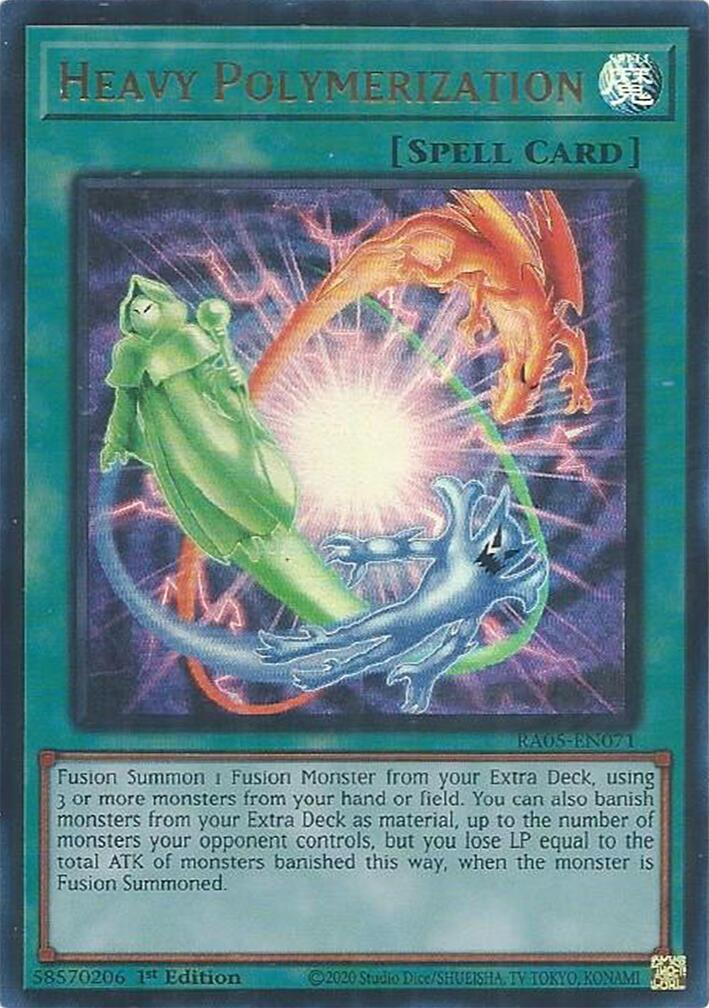 Heavy Polymerization (Ultra Rare) [RA05-EN071] Ultra Rare | Exor Games Summserside
