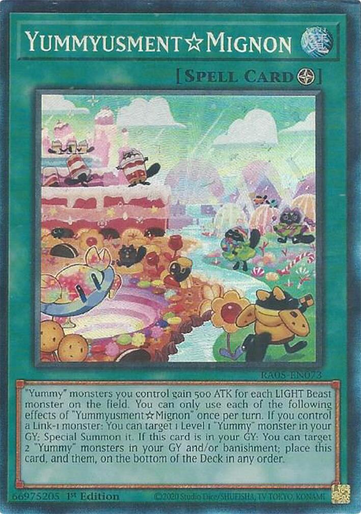 YummyusmentAcroquey (Collector's Rare) [RA05-EN073] Collector's Rare | Exor Games Summserside