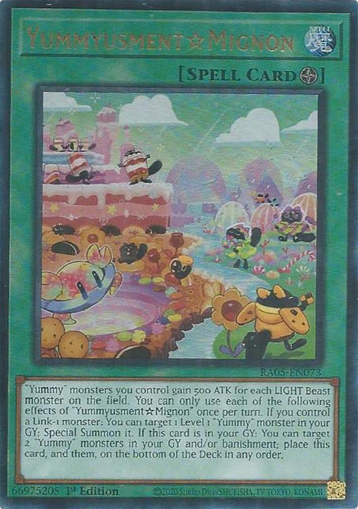 YummyusmentAcroquey (Ultimate Rare) [RA05-EN073] Ultimate Rare | Exor Games Summserside