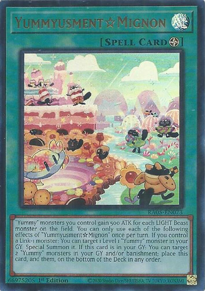 YummyusmentAcroquey (Ultra Rare) [RA05-EN073] Ultra Rare | Exor Games Summserside