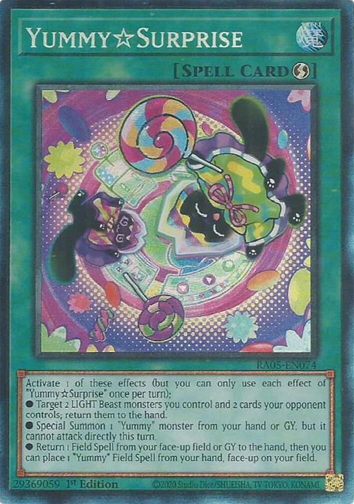 YummySurprise (Collector's Rare) [RA05-EN074] Collector's Rare | Exor Games Summserside