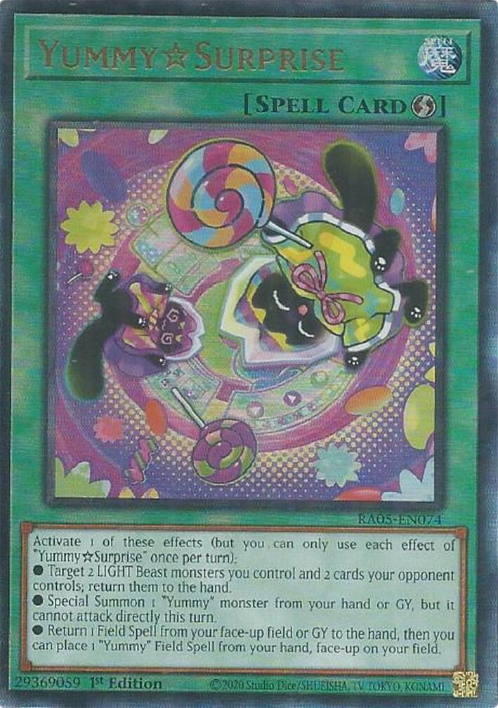 YummySurprise (Ultimate Rare) [RA05-EN074] Ultimate Rare | Exor Games Summserside