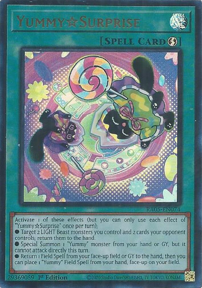 YummySurprise (Ultra Rare) [RA05-EN074] Ultra Rare | Exor Games Summserside