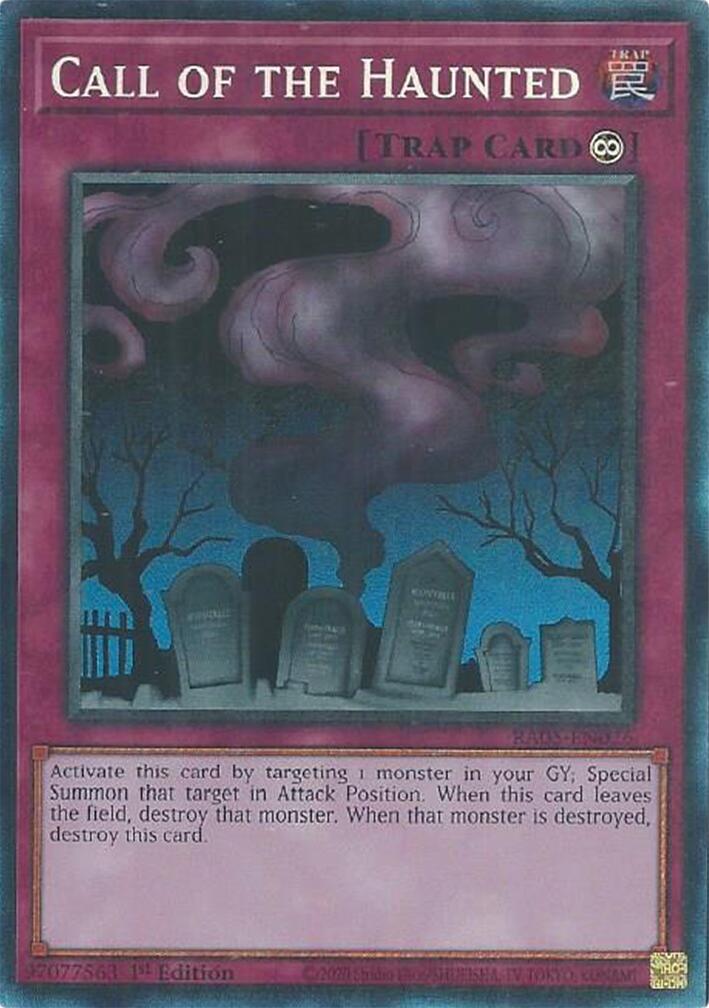 Call of the Haunted (Collector's Rare) [RA05-EN076] Collector's Rare | Exor Games Summserside