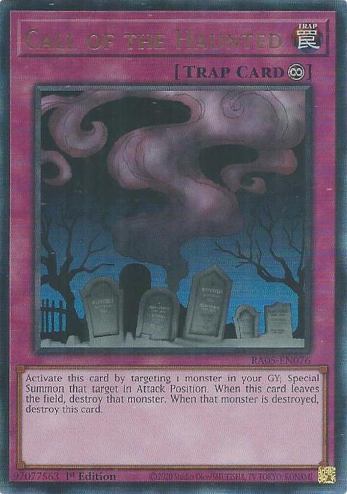 Call of the Haunted (Ultimate Rare) [RA05-EN076] Ultimate Rare | Exor Games Summserside