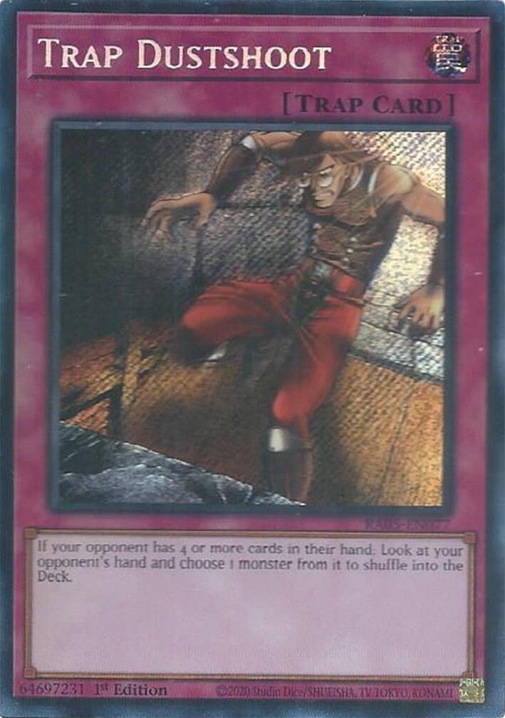 Trap Dustshoot (Secret Rare) [RA05-EN077] Secret Rare | Exor Games Summserside
