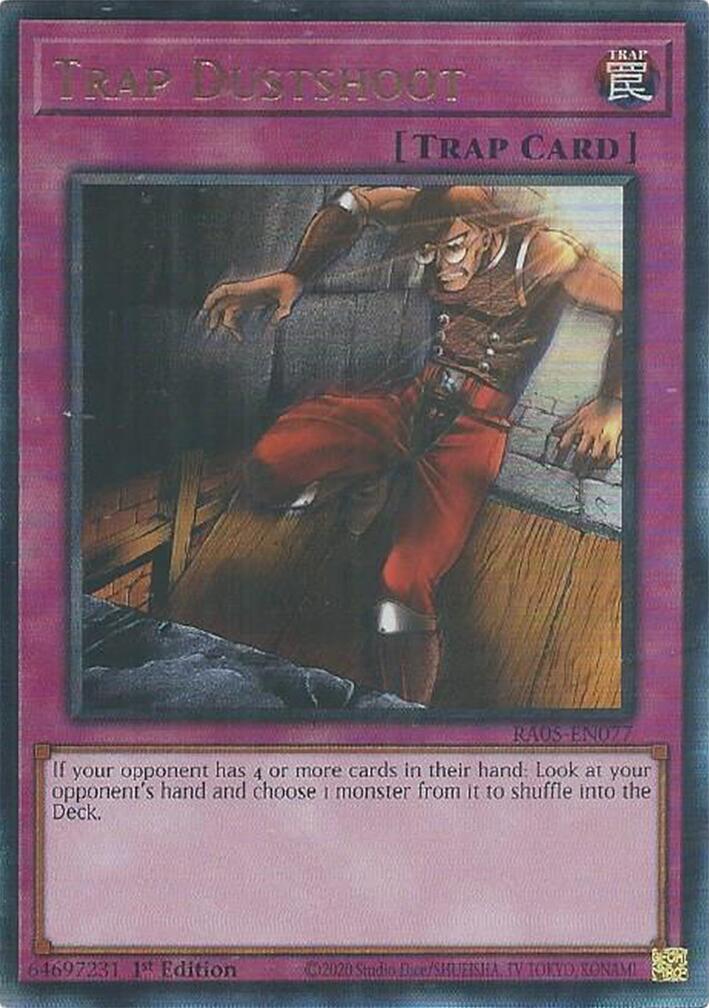 Trap Dustshoot (Ultimate Rare) [RA05-EN077] Ultimate Rare | Exor Games Summserside
