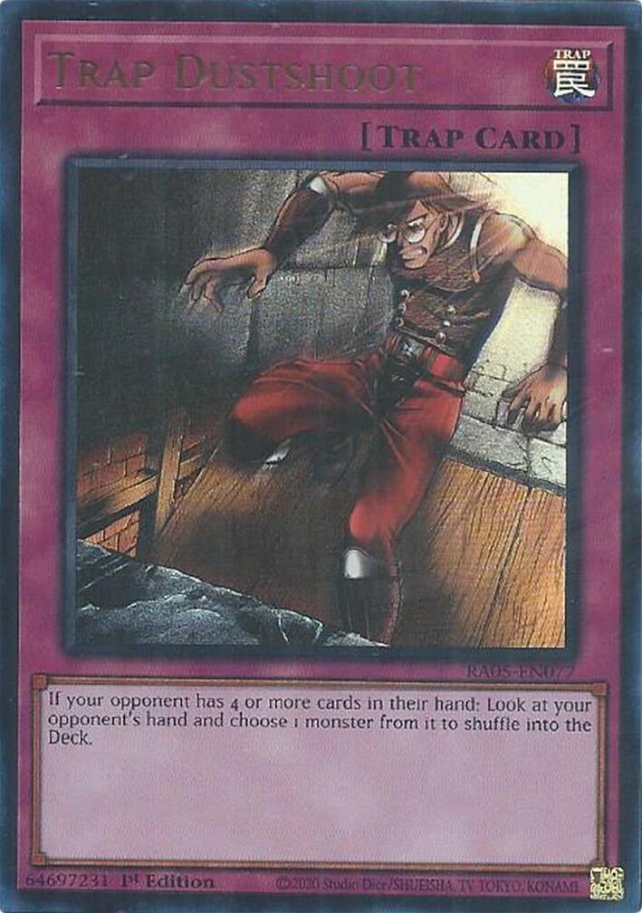 Trap Dustshoot (Ultra Rare) [RA05-EN077] Ultra Rare | Exor Games Summserside