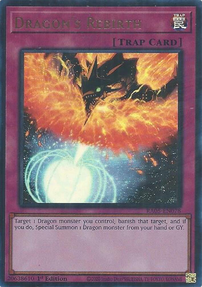 Dragon's Rebirth (Ultra Rare) [RA05-EN078] Ultra Rare | Exor Games Summserside