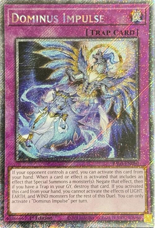 Dominus Impulse (Platinum Secret Rare) [RA05-EN080] Platinum Secret Rare | Exor Games Summserside