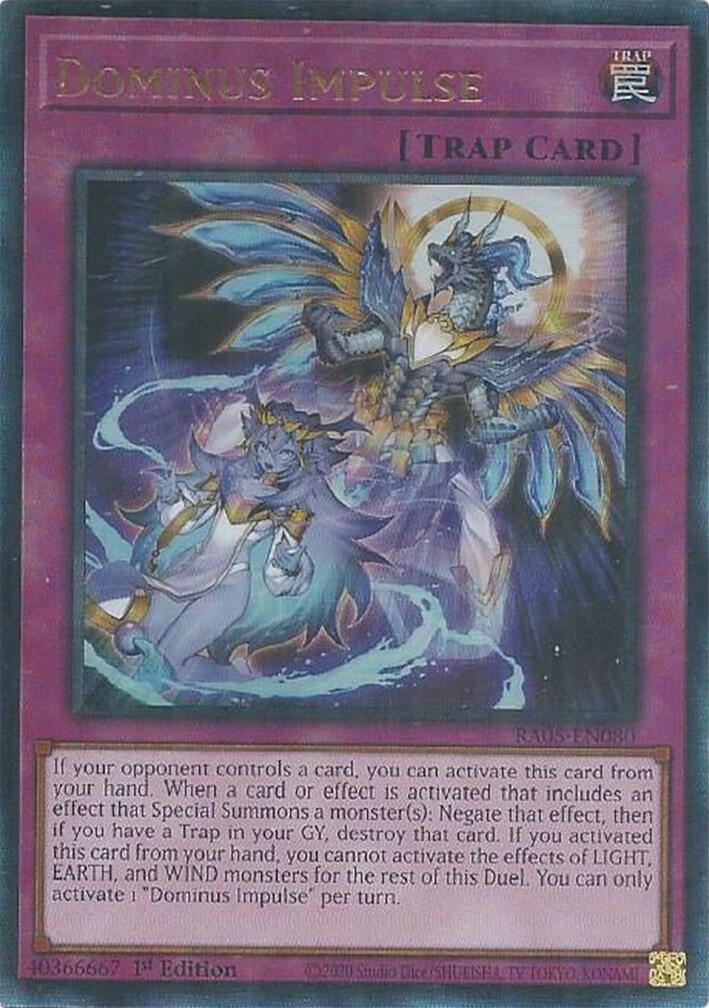 Dominus Impulse (Ultimate Rare) [RA05-EN080] Ultimate Rare | Exor Games Summserside