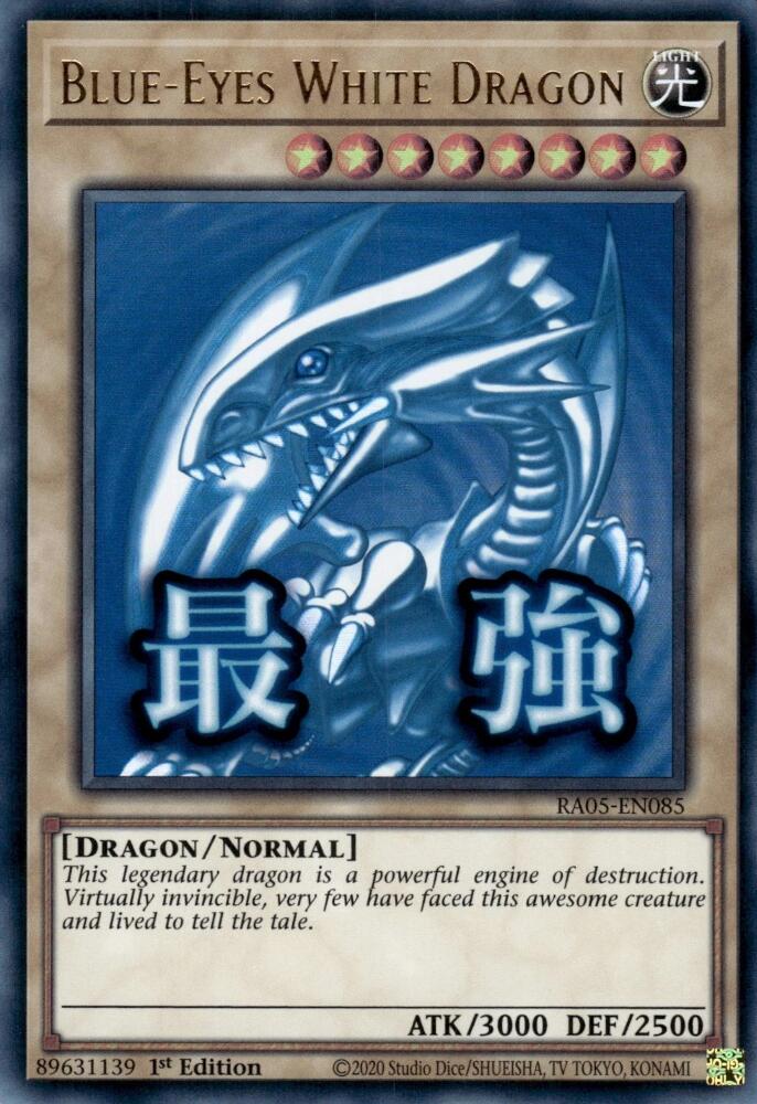 Blue-Eyes White Dragon [RA05-EN085] Ultra Rare | Exor Games Summserside