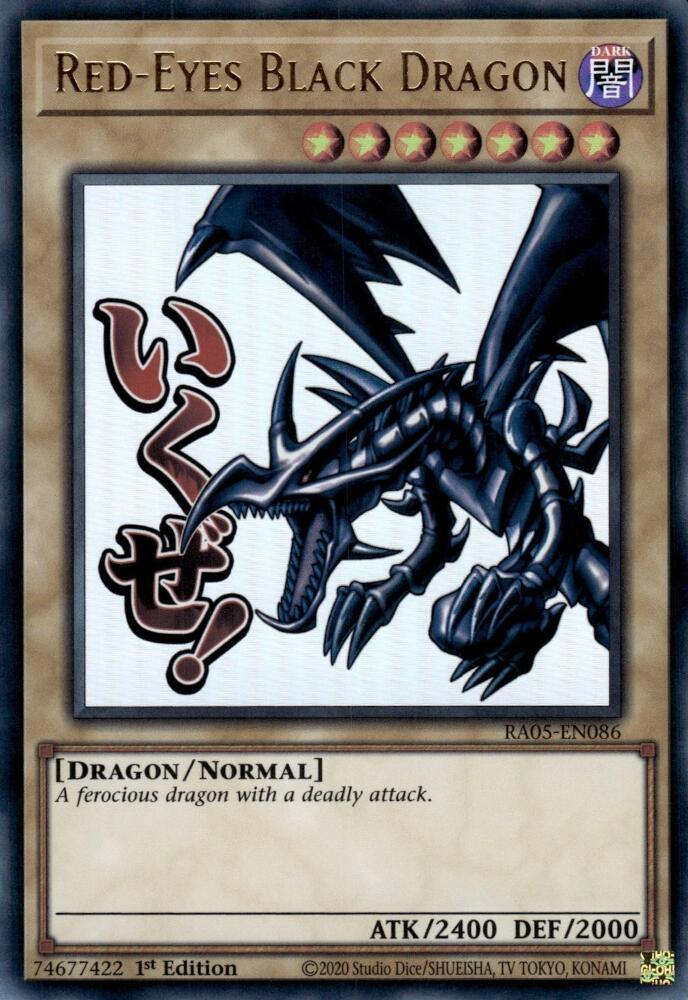 Red-Eyes Black Dragon [RA05-EN086] Ultra Rare | Exor Games Summserside