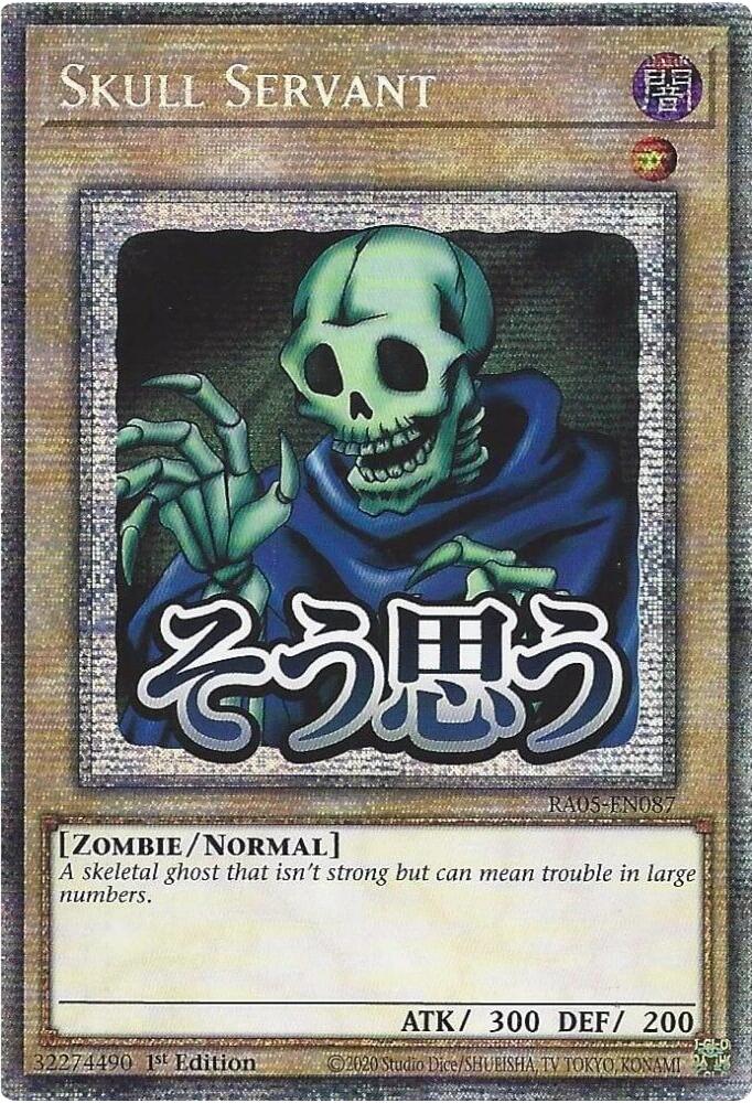 Skull Servant (Starlight Rare) [RA05-EN087] Starlight Rare | Exor Games Summserside