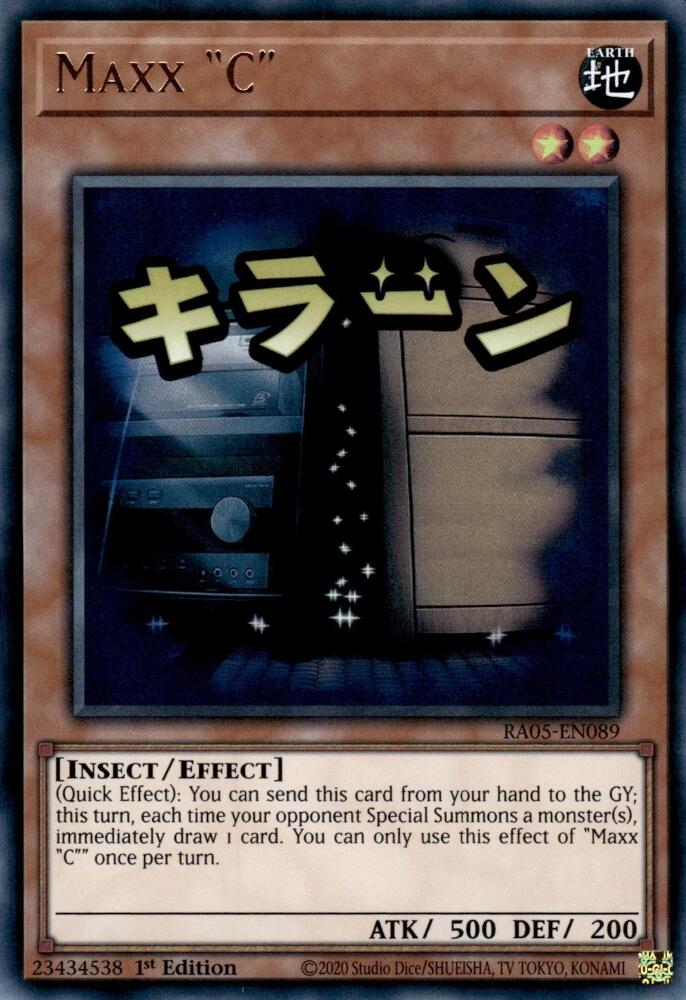 Maxx "C" [RA05-EN089] Ultra Rare | Exor Games Summserside