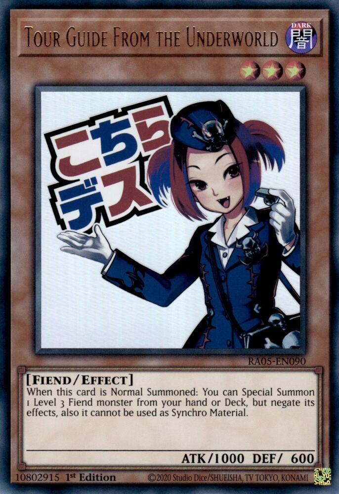 Tour Guide From the Underworld [RA05-EN090] Ultra Rare | Exor Games Summserside