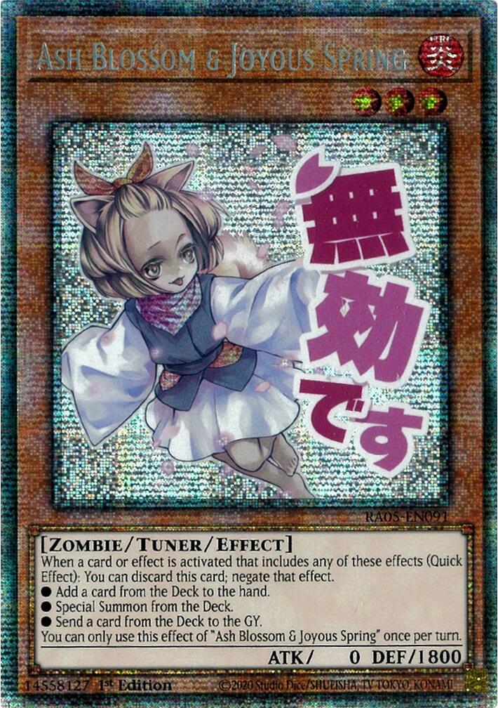 Ash Blossom & Joyous Spring (Starlight Rare) [RA05-EN091] Starlight Rare | Exor Games Summserside