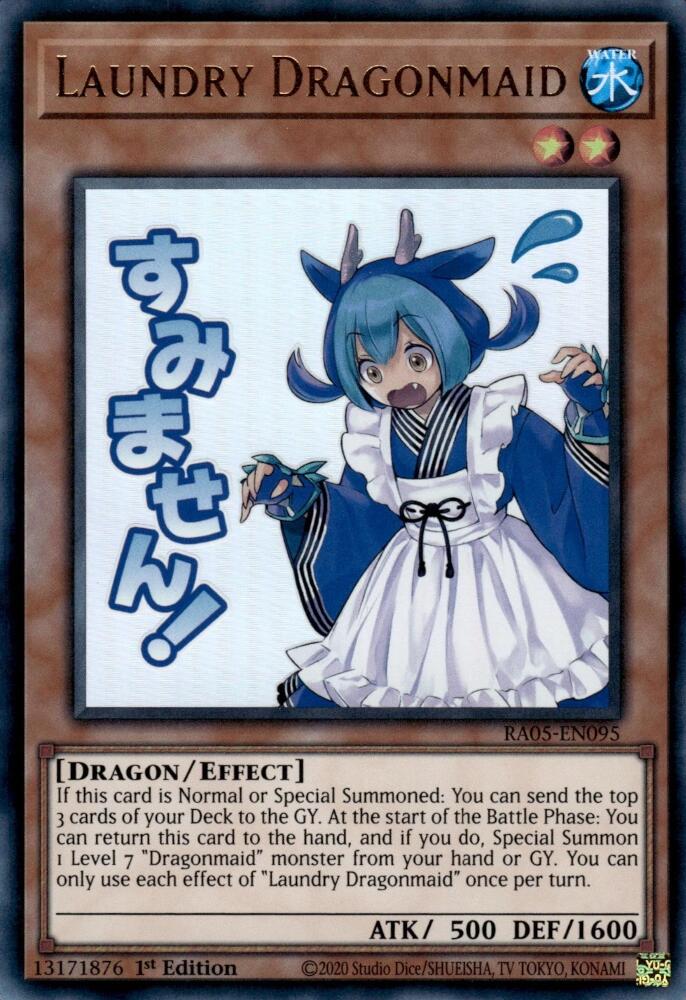 Laundry Dragonmaid [RA05-EN095] Ultra Rare | Exor Games Summserside