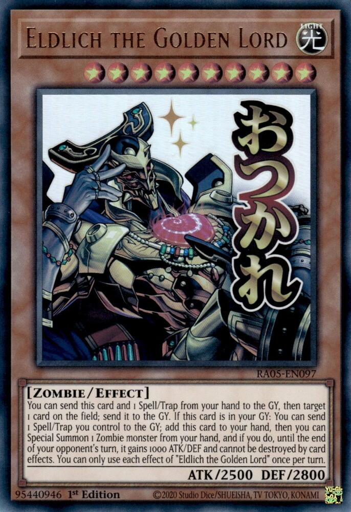 Eldlich the Golden Lord [RA05-EN097] Ultra Rare | Exor Games Summserside