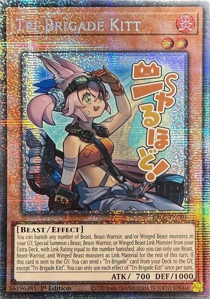 Tri-Brigade Kitt (Starlight Rare) [RA05-EN098] Starlight Rare | Exor Games Summserside