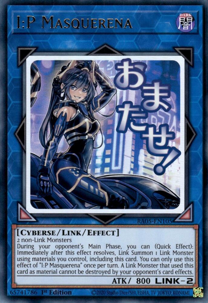 I:P Masquerena [RA05-EN105] Ultra Rare | Exor Games Summserside
