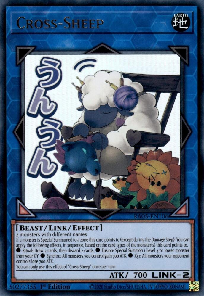 Cross-Sheep [RA05-EN106] Ultra Rare | Exor Games Summserside