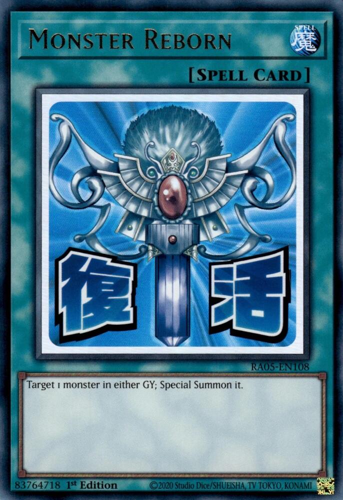 Monster Reborn [RA05-EN108] Ultra Rare | Exor Games Summserside