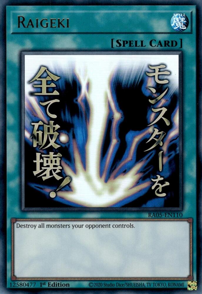 Raigeki [RA05-EN110] Ultra Rare | Exor Games Summserside
