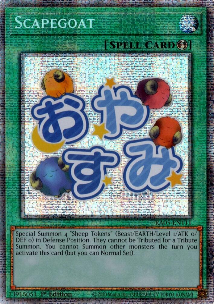 Scapegoat (Starlight Rare) [RA05-EN111] Starlight Rare | Exor Games Summserside
