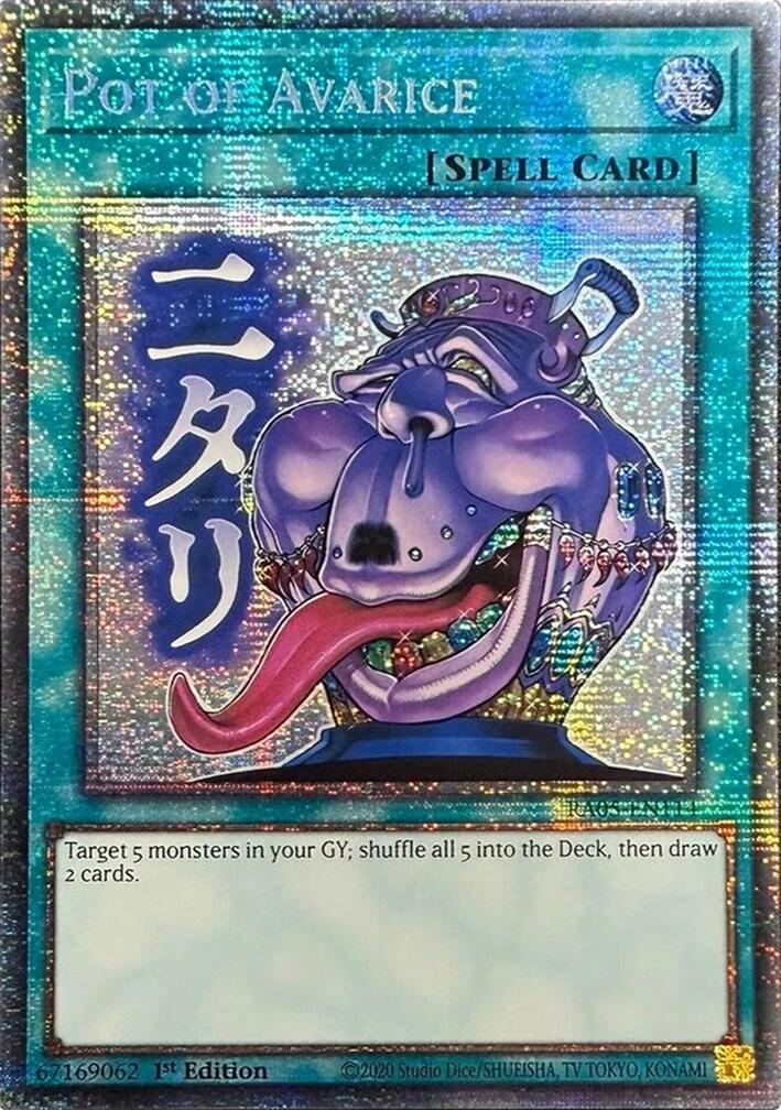 Pot of Avarice (Starlight Rare) [RA05-EN114] Starlight Rare | Exor Games Summserside