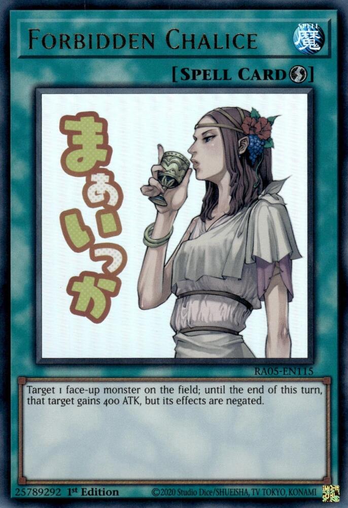 Forbidden Chalice [RA05-EN115] Ultra Rare | Exor Games Summserside