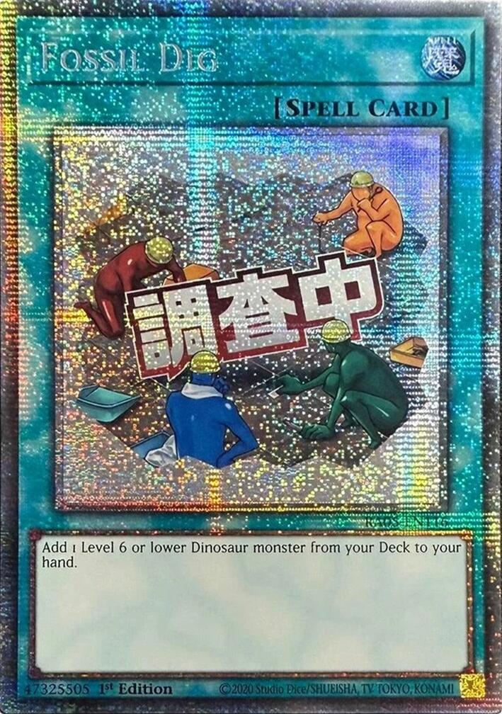 Fossil Dig (Starlight Rare) [RA05-EN116] Starlight Rare | Exor Games Summserside