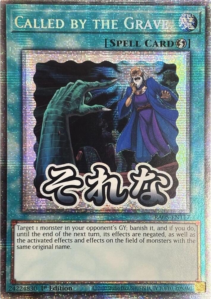 Called by the Grave (Starlight Rare) [RA05-EN117] Starlight Rare | Exor Games Summserside