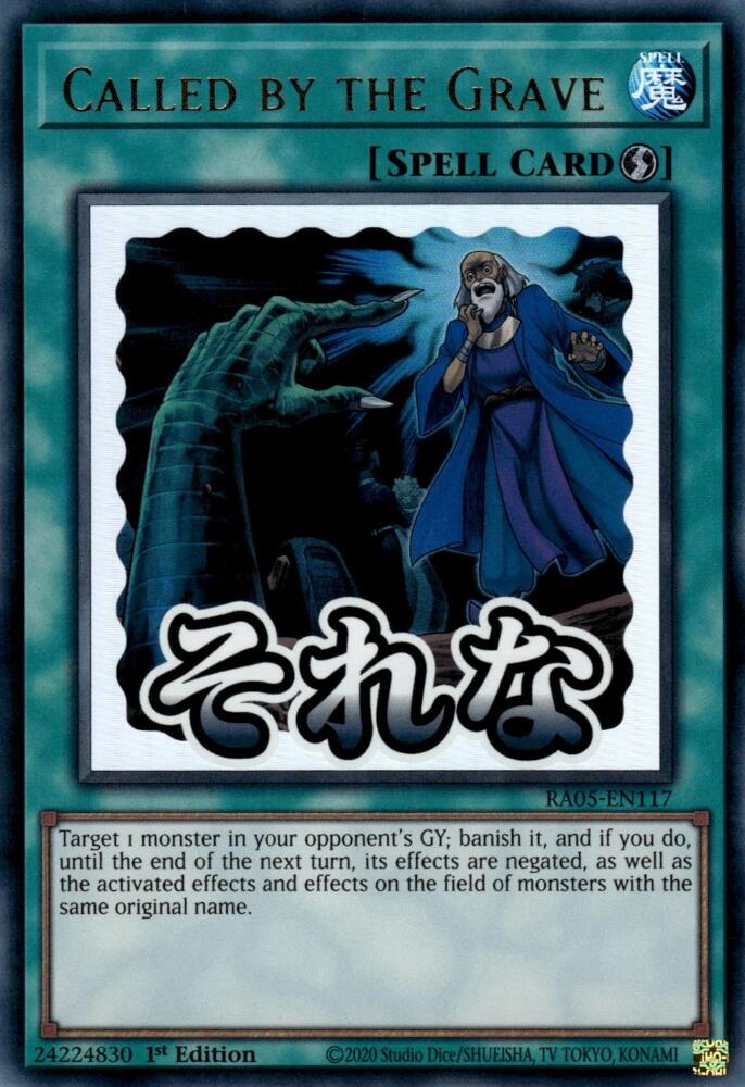 Called by the Grave [RA05-EN117] Ultra Rare | Exor Games Summserside