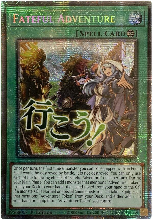 Fateful Adventure (Starlight Rare) [RA05-EN119] Starlight Rare | Exor Games Summserside