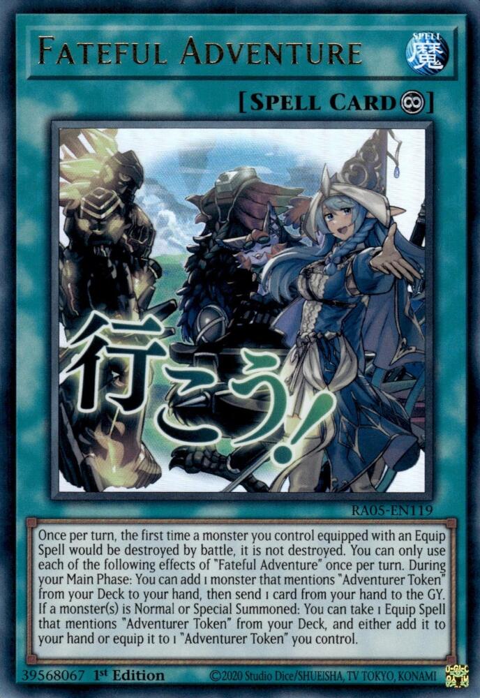 Fateful Adventure [RA05-EN119] Ultra Rare | Exor Games Summserside