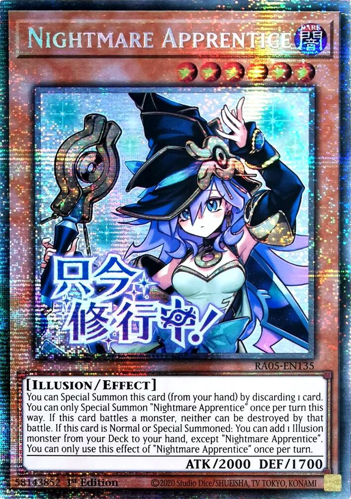 Nightmare Apprentice (Starlight Rare) [RA05-EN135] Starlight Rare | Exor Games Summserside