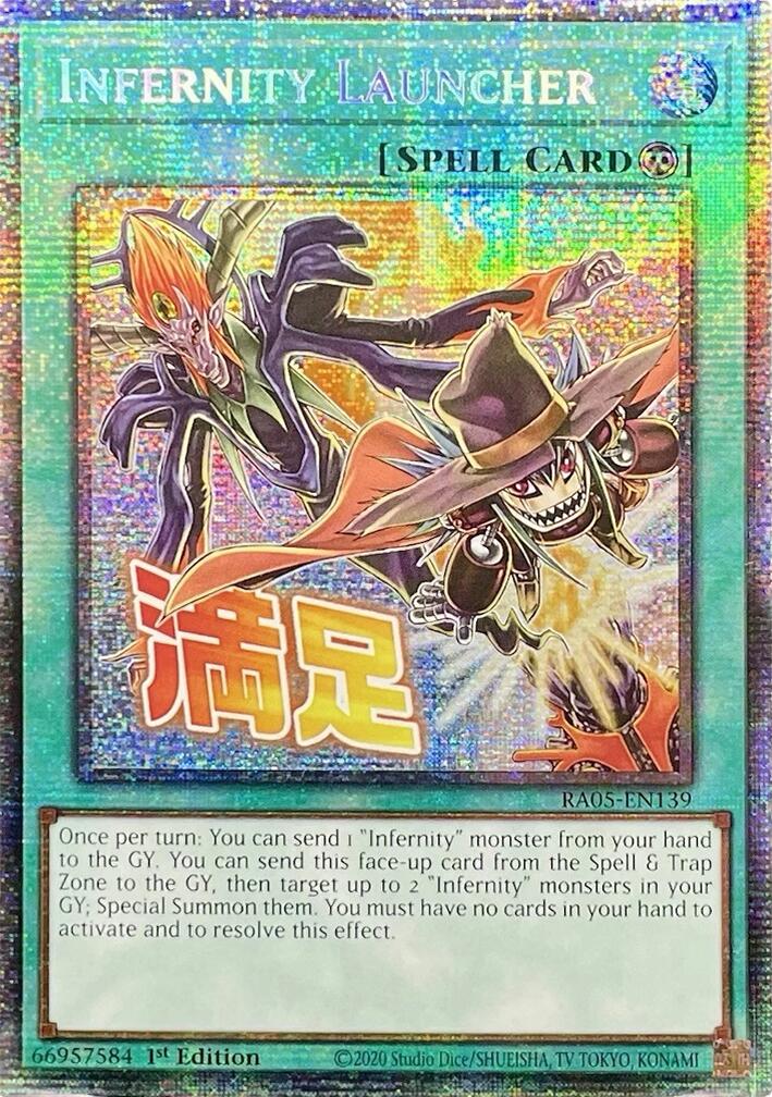 Infernity Launcher (Starlight Rare) [RA05-EN139] Starlight Rare | Exor Games Summserside